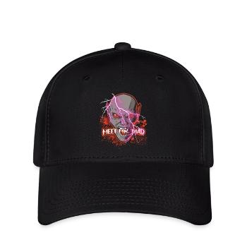 Dessin animé de zombie d’horreur, dicton drôle, M. Mad - Casquette Flexfit - noir - Devant