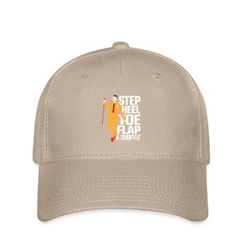 Step, Talon, Orteil, Rabat & Shuffle Claquettes Danse Claquettes Danc - Casquette Flexfit - kaki - Devant