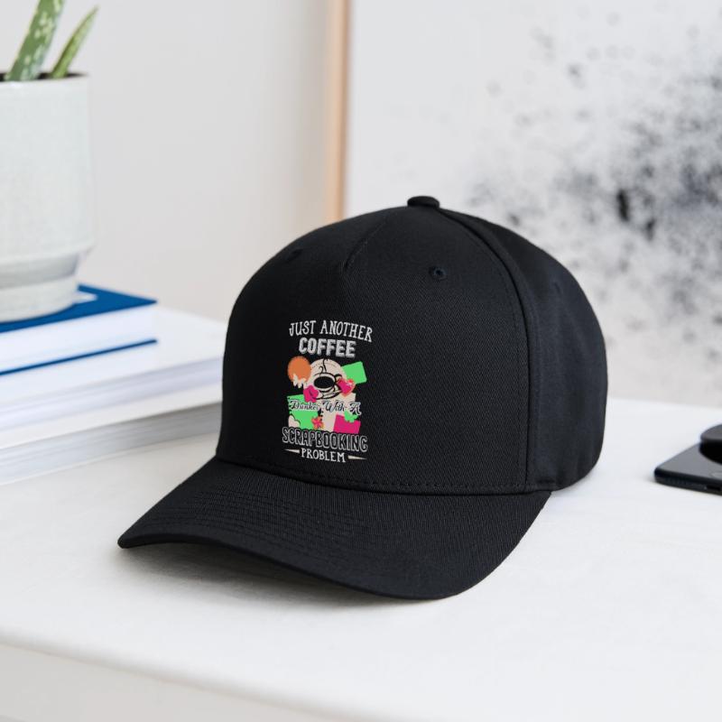 Coffee Drinker With Scrapbooking Problem Flexfit Cap