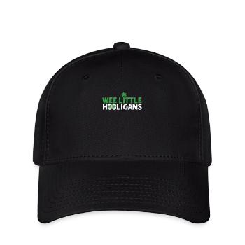 Wee Little Hooligan St. Patrick's Day Irisches - Flexfit Cap - Schwarz - Vorne