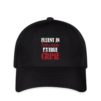 Maîtrise du sarcasme et de la série d’émissions de meurtres True Crime - Casquette Flexfit - noir - Devant