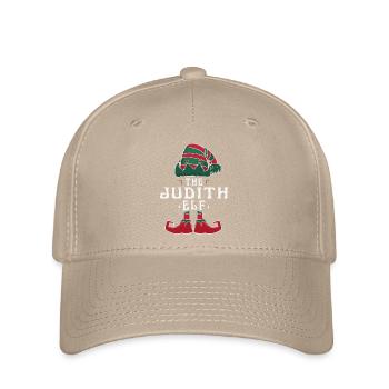 Judith Elf Familie Passende Gruppe Weihnachten Papa - Flexfit Cap - Khaki - Vorne