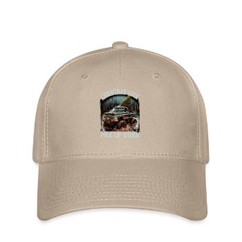Christmas Luck - Pick Up Stuck - Saying - Flexfit Cap - Khaki - Vorne