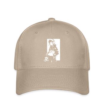 Shibuya's cool Cyberpunk Style Anime Boy Otaku - Flexfit Cap - Khaki - Vorne