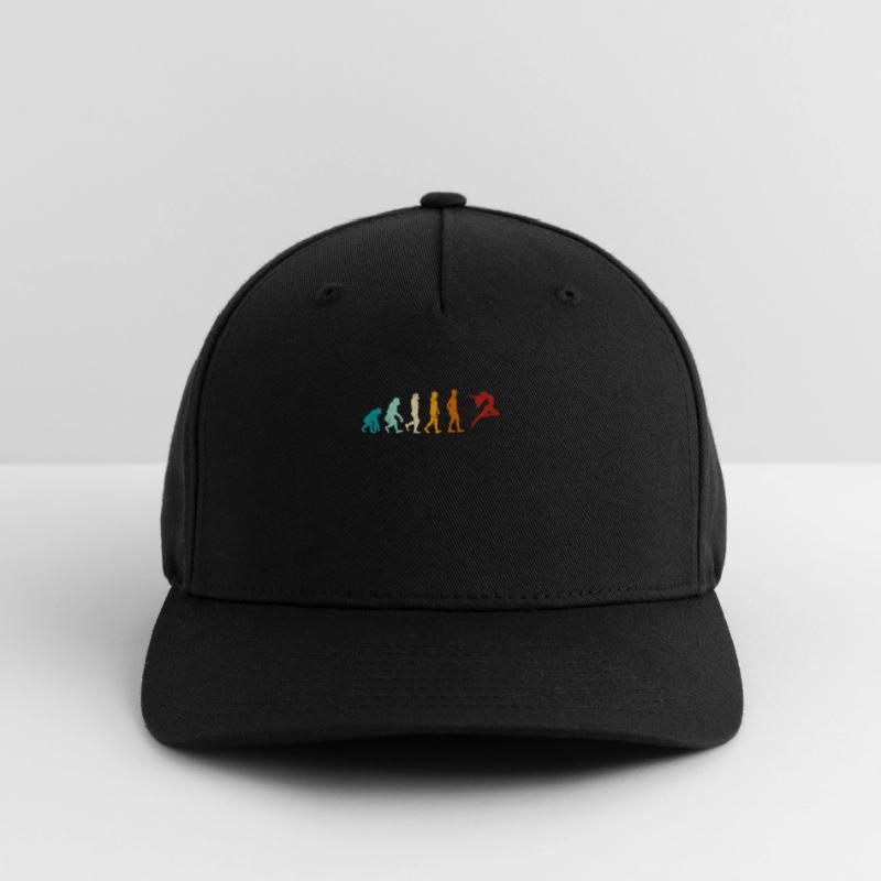 Tanzen Retro Tanzen Evolution des Menschen Tänzer Flexfit Cap