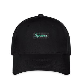 Restaurant Wirt Koch Abschluss-Geschenk - Flexfit Cap - Schwarz - Vorne