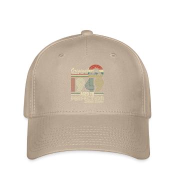 Millésime légendaire 1949 - 75 ans - Casquette Flexfit - kaki - Devant