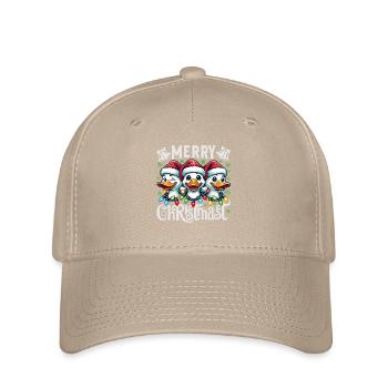 MERRY ChristMAST - Christmas Goose Holiday Dinner - Flexfit Cap - khaki - Front