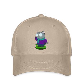 Écharpe d’hiver pour chat - Casquette Flexfit - kaki - Devant