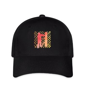 Wing Chun - Flexfit Cap - Schwarz - Vorne