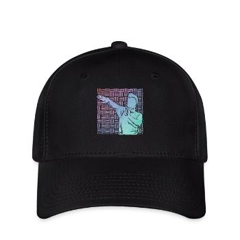 Wing Chun - Flexfit Cap - Schwarz - Vorne