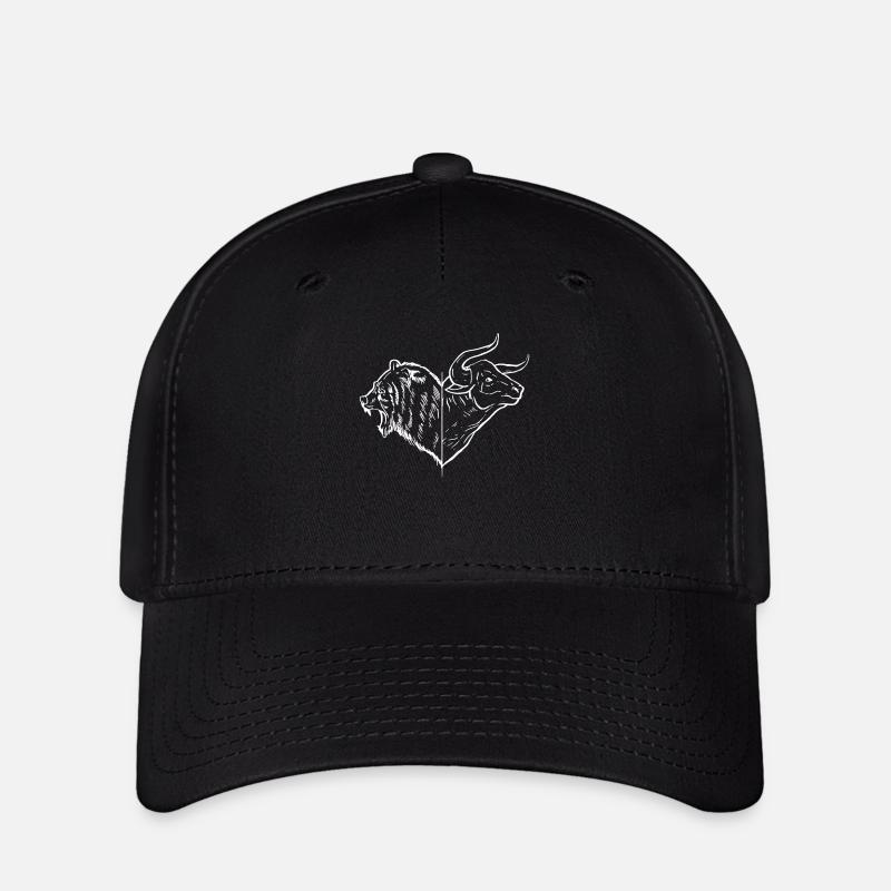 Bulle und Bär - Flexfit Cap - Schwarz
