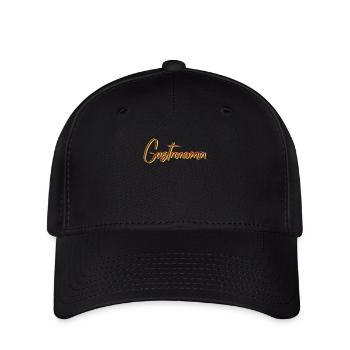 Restaurant Wirt Koch Abschluss-Geschenk - Flexfit Cap - Schwarz - Vorne