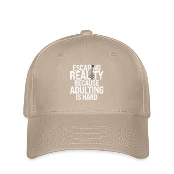 Escape Room - Flexfit Cap - Khaki - Vorne