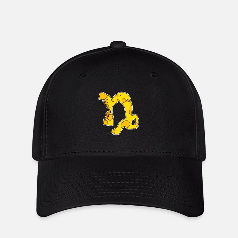 Zodiac sign Capricorn symbol - Flexfit Cap - black
