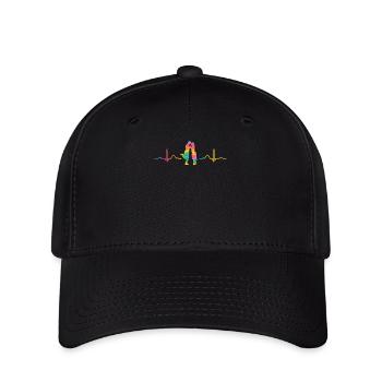 Tango Argentino Heartbeat Tango Vals - Casquette Flexfit - noir - Devant