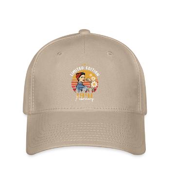83 years old - Born in February 1941 - Flexfit Cap - khaki - Front