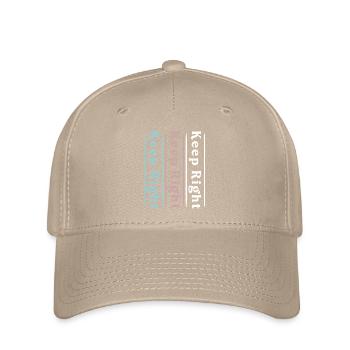Rechts bleiben - Flexfit Cap - Khaki - Vorne