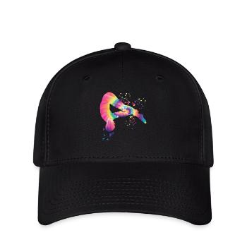 Diving, Artistic Jumping, Synchronized Diving - Flexfit Cap - black - Front
