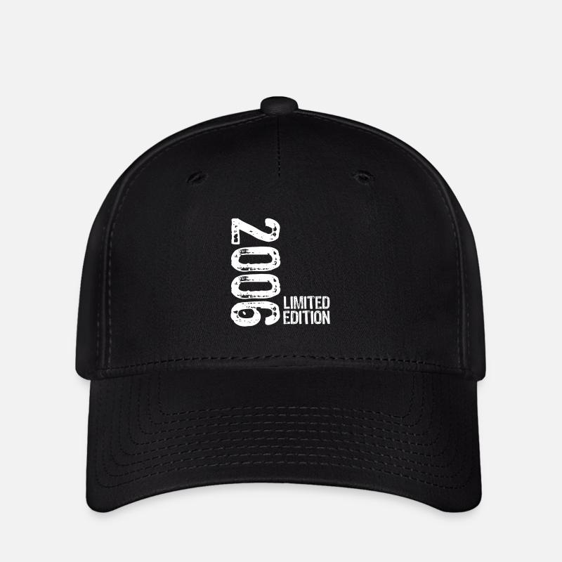 Edition Limitée 2006 Homme Garçon 18 Ans Vintage - Casquette Flexfit - noir
