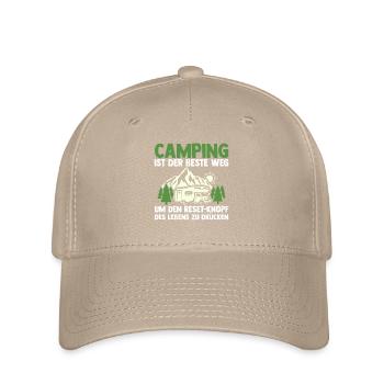 Camping-car Camping-car Camping Camping - Casquette Flexfit - kaki - Devant