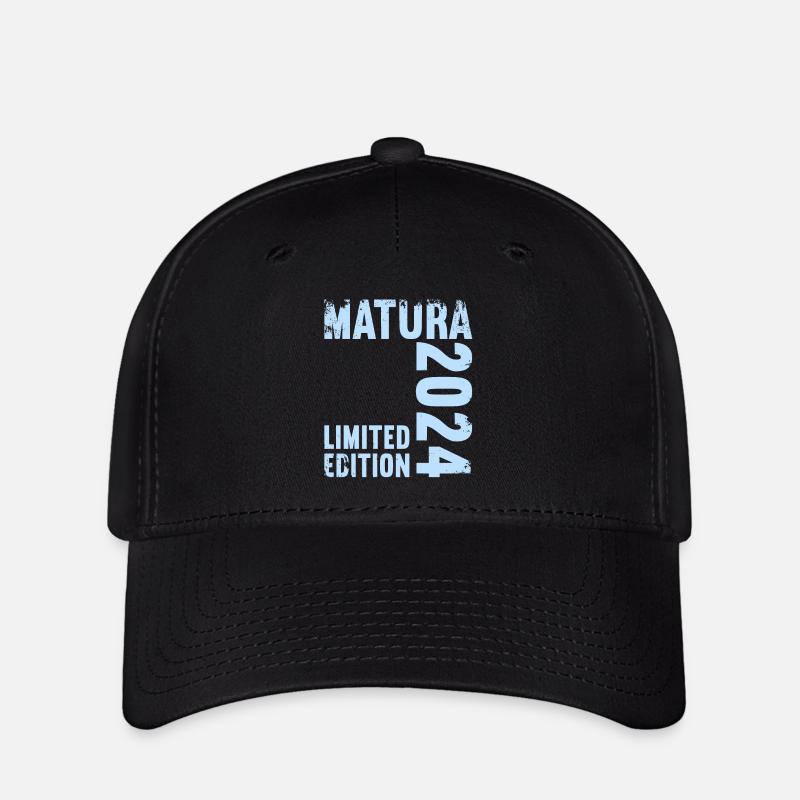Matura Junge Mädchen Damen und Herren Matura 2024 - Flexfit Cap - Schwarz
