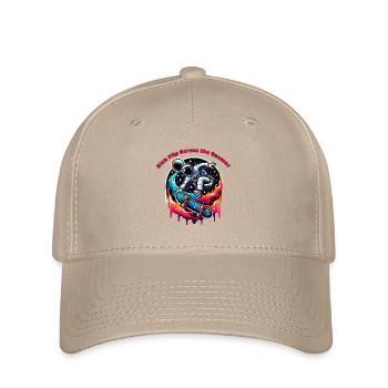 Kick Flip Across the Cosmos - Flexfit Cap - khaki - Front