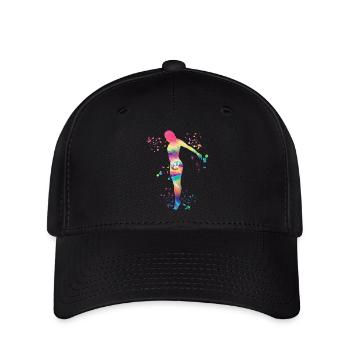 Diving, Synchronized Diving, Artistic Jumping - Flexfit Cap - black - Front