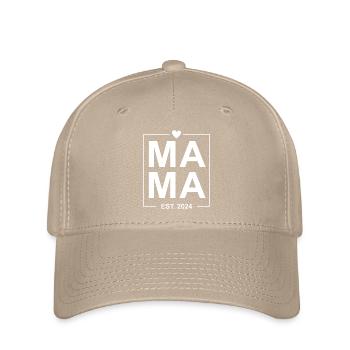 Mama Est 2024 - Flexfit Cap - Khaki - Vorne