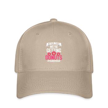 After This We're Getting Donuts #Transferday IVF E - Flexfit Cap - Khaki - Vorne