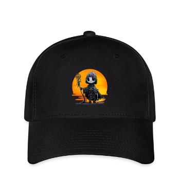 L’artisan de la paix. Faucheuse, Mort, Paix, Humour, - Casquette Flexfit - noir - Devant
