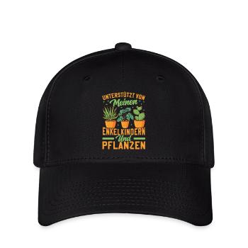 Powered by Grandchildren And Plants Design - Flexfit Cap - black - Front