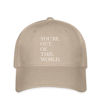 Citation drôle cadeau Bday astrophotographie - Casquette Flexfit - kaki - Devant