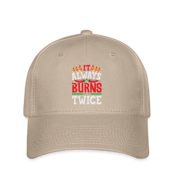 Il brûle toujours deux fois - Sauce piquante Chili Cook - Casquette Flexfit - kaki - Devant