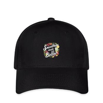 Smoothies make life better - Flexfit Cap - black - Front