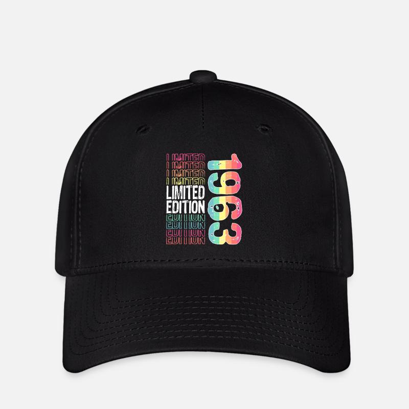 Limited Edition Since 1963 Birthday Vintage 1963 - Flexfit Cap - black