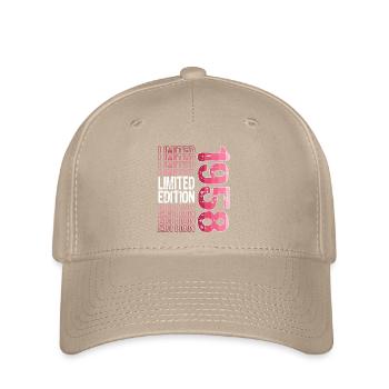 Edition limitée depuis 1958 Anniversaire Millésime 1958 - Casquette Flexfit - kaki - Devant