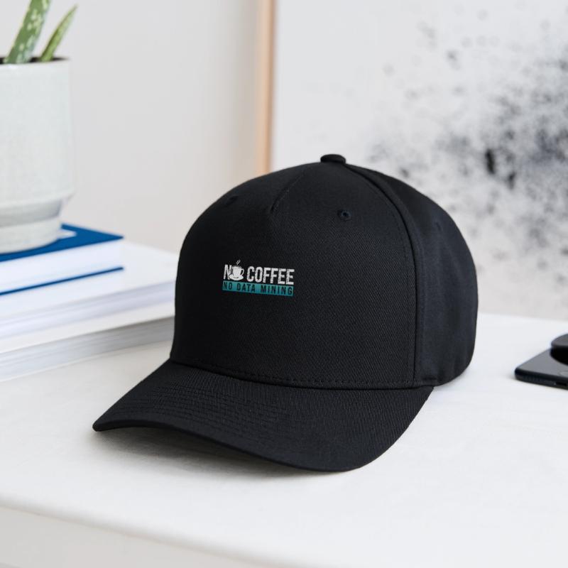 Data Miner No Coffee No Data Analyst Coffee Lover Flexfit Cap