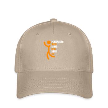 Arm Amputierer Humor Arme 1/2 - Flexfit Cap - Khaki - Vorne