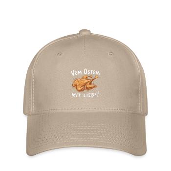 From the East with love broiler chicken - Flexfit Cap - khaki - Front