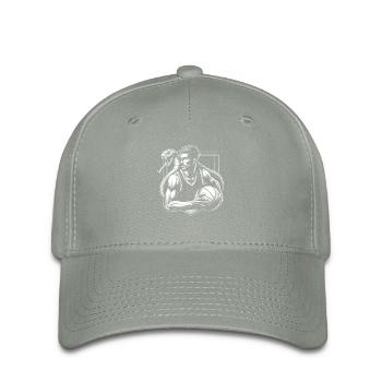 BLACK BASKETBALL MAMBA KOBE BEAN MENTALITY 14 - Casquette Flexfit - gris vert - Devant