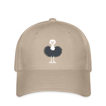 autruche - Casquette Flexfit - kaki - Devant