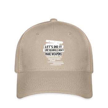 Déclaration Dictons drôles Amour Paix Mondiale - Casquette Flexfit - kaki - Devant