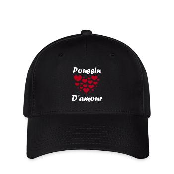 Poussin - Casquette Flexfit - noir - Devant