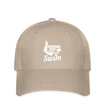 Weibliches Schwimmteam - Flexfit Cap - Khaki - Vorne