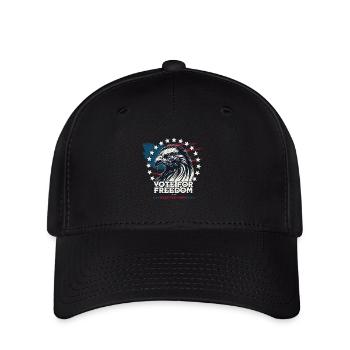 USA Elections 2024 Bald Eagle Vote For Freedom - Flexfit Cap - black - Front