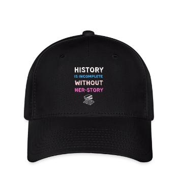 Women's History Female Historian Women's Rights - Flexfit Cap - black - Front