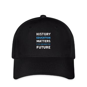 Funny History Historian History Matters Students - Flexfit Cap - black - Front