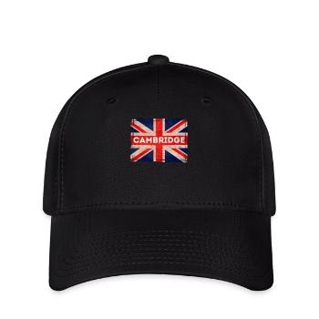 Cambridge Flag England UK - Flexfit Cap - black - Front