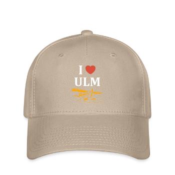 Ich liebe Ulm - Flexfit Cap - Khaki - Vorne